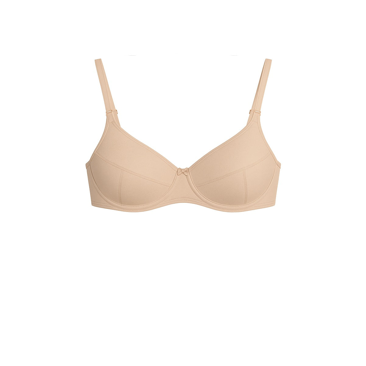 144 Pack - Wireless Unpadded Bras - Nude - Assorted Sizes