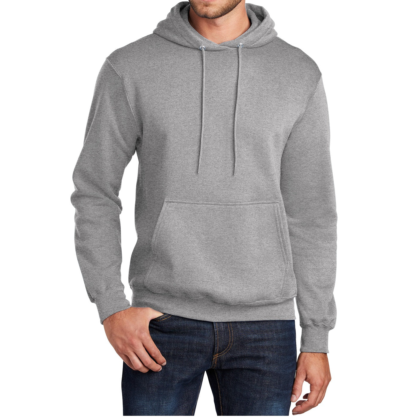 24 Pack Men's Pullover Hoodie - Red