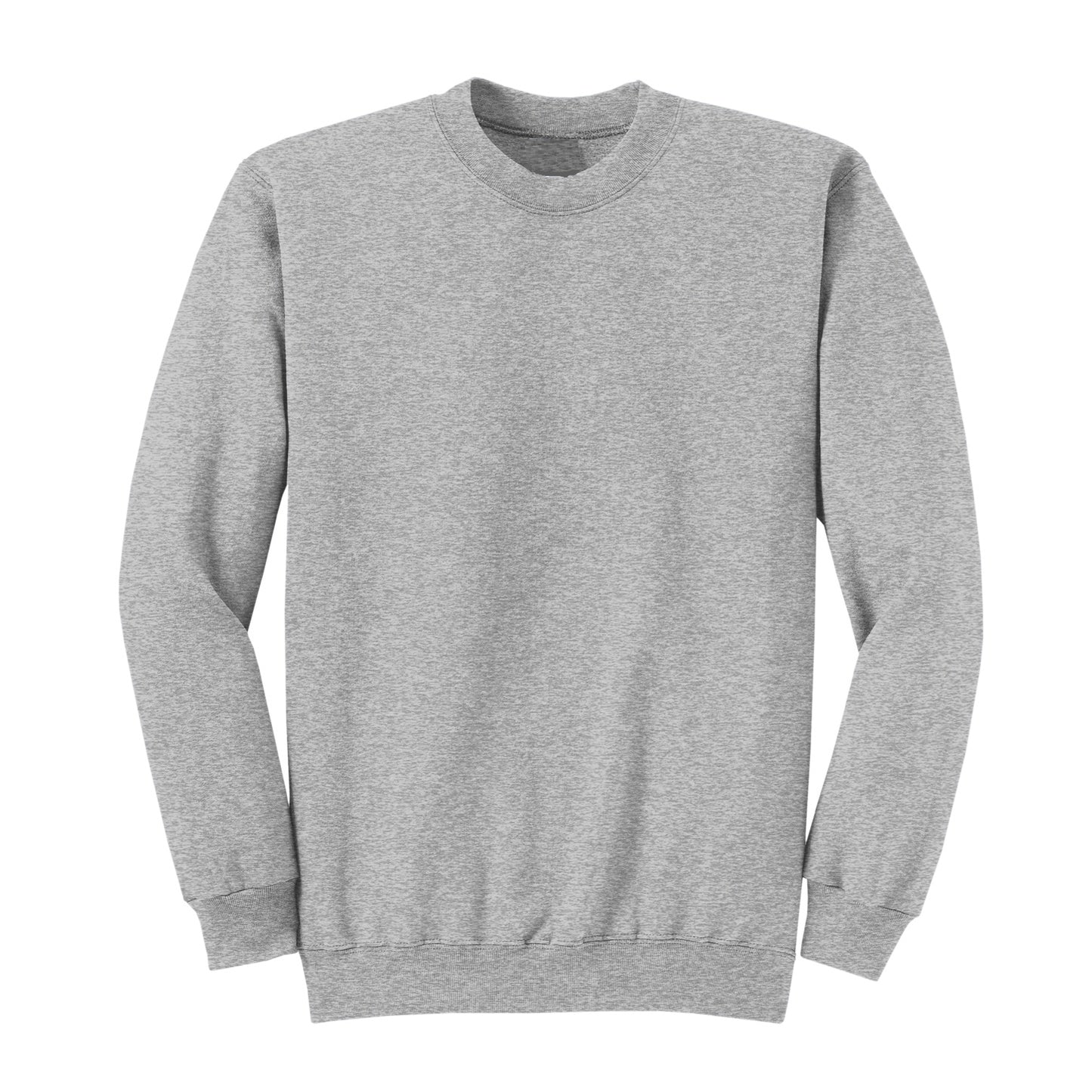 24 Pack Women's Crewneck Sweatshirt - Heather Grey