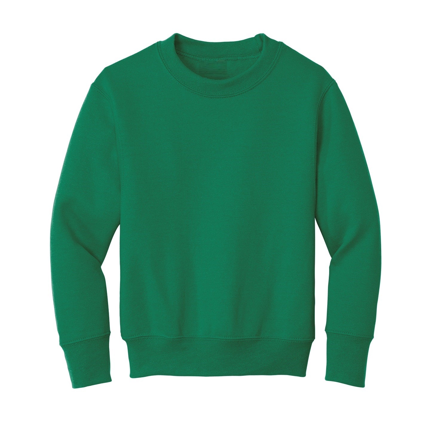 24 Pack Youth Crewneck Sweatshirt - Kelly Green
