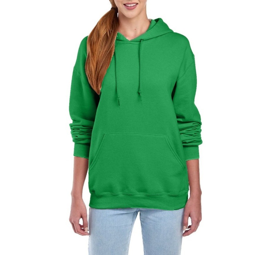 24 Pack Women's Pullover Hoodie - Kelly Green