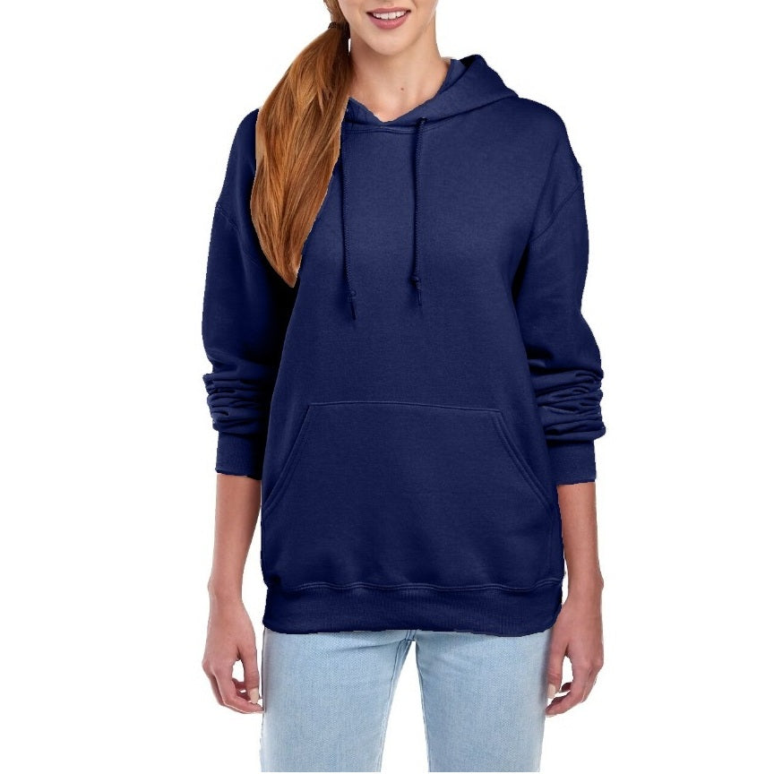 24 Pack Women's Pullover Hoodie - Navy