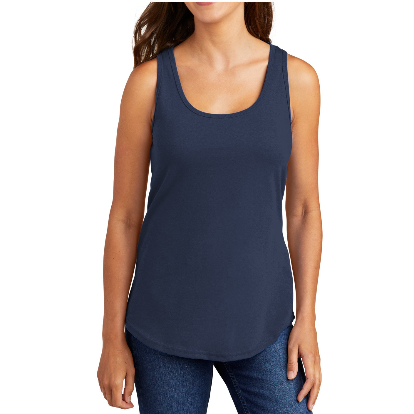 48 Pack Women's Cotton Tank Top T-Shirt - Navy