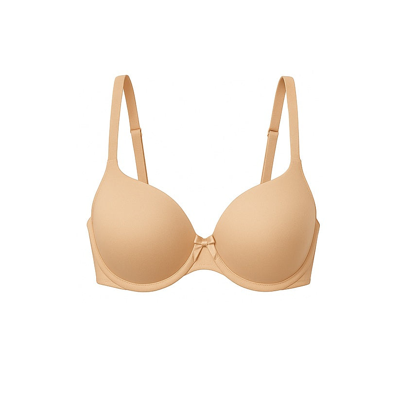144 Pack - Microfiber Push Up Bras - Nude - Assorted Sizes