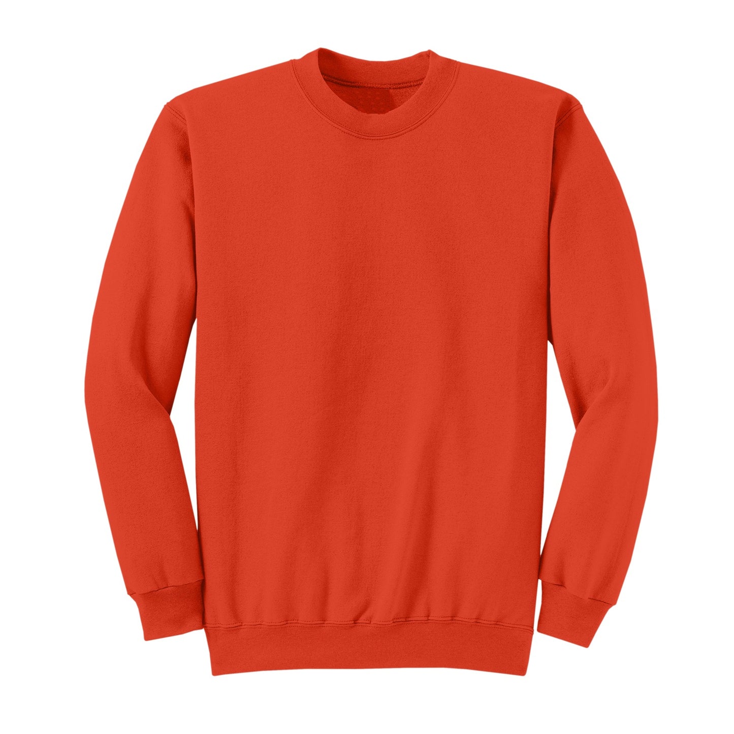24 Pack Women's Crewneck Sweatshirt - Orange