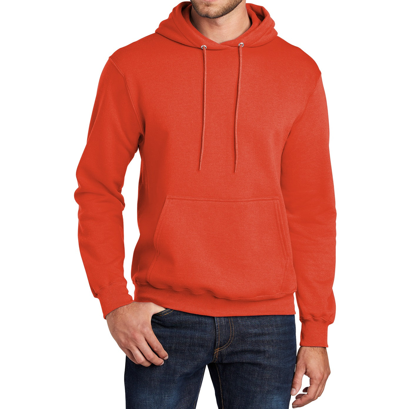24 Pack Men's Pullover Hoodie - Red