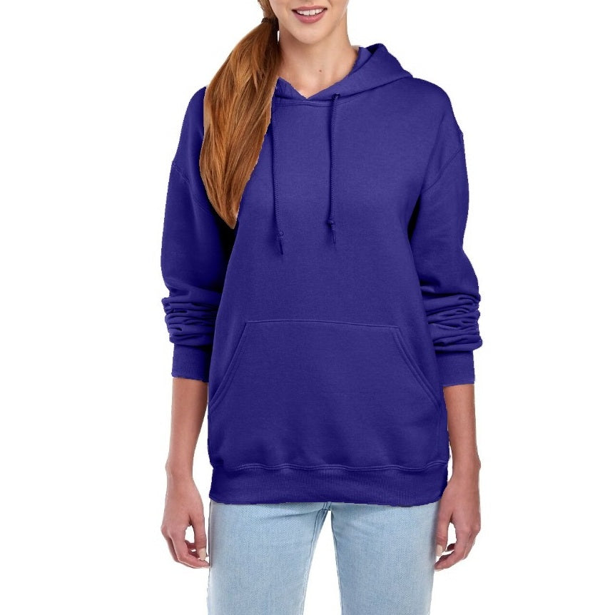 24 Pack Women's Pullover Hoodie - Purple