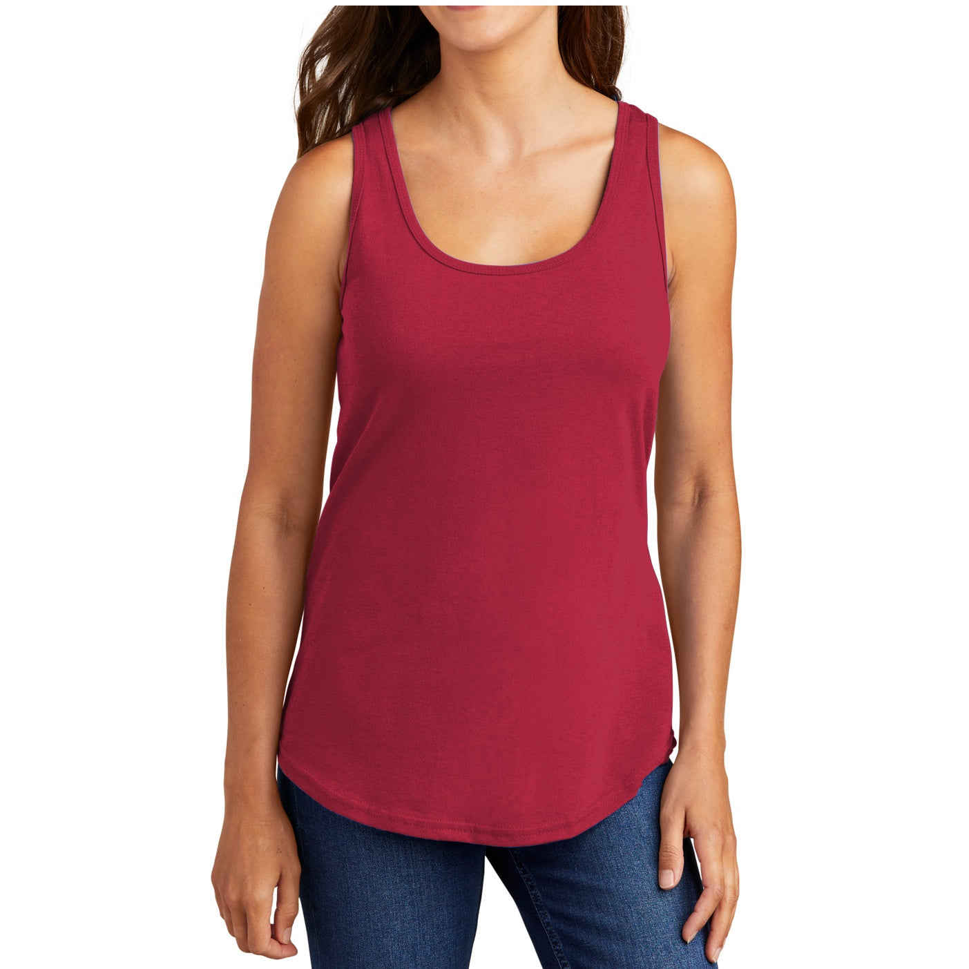 48 Pack Women's Cotton Tank Top T-Shirt - Red