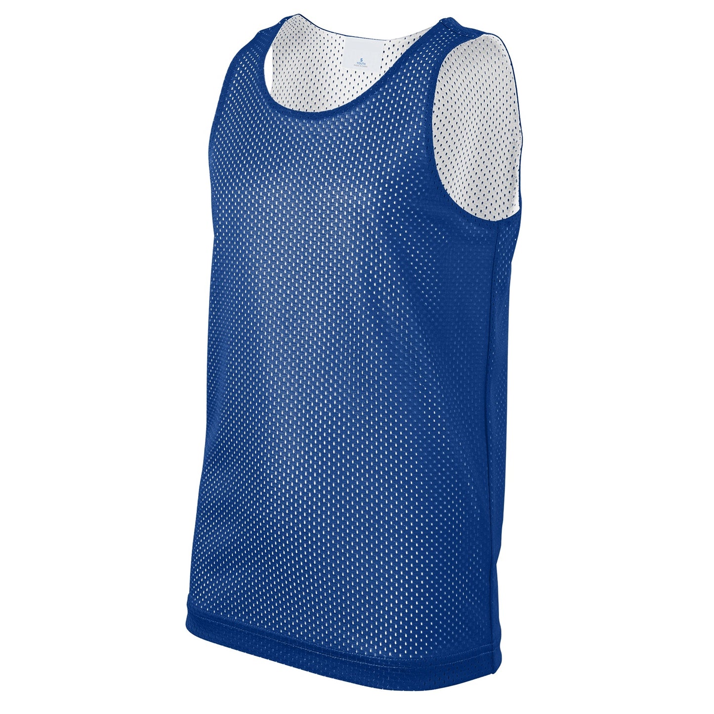 36 Pack Youth Reversible Mesh Jersey Tank - Purple / White