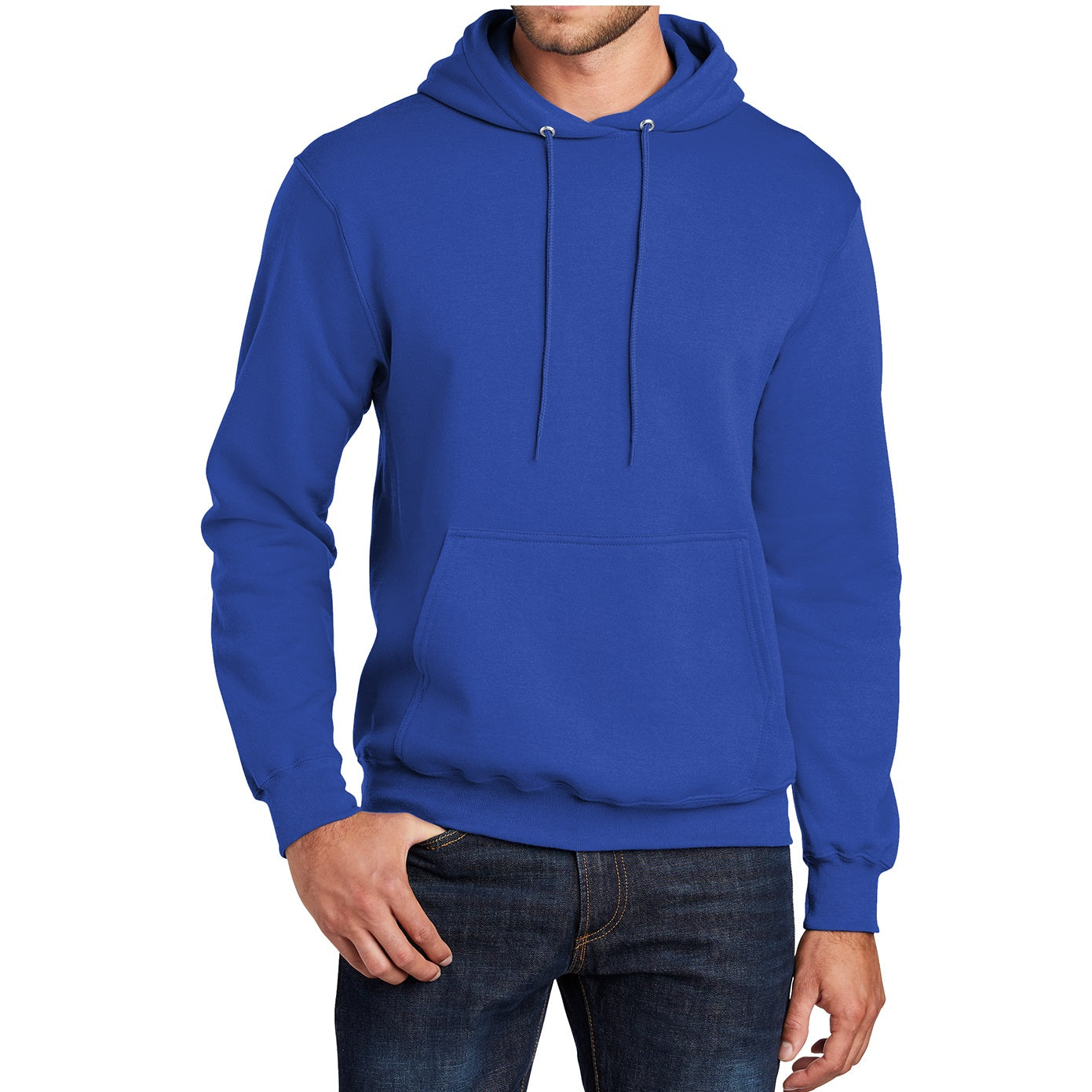 24 Pack Men's Pullover Hoodie - Red