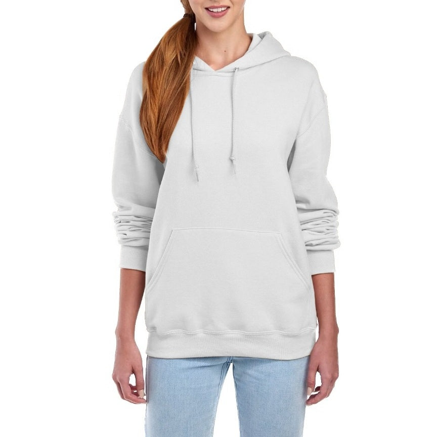 24 Pack Women's Pullover Hoodie - White