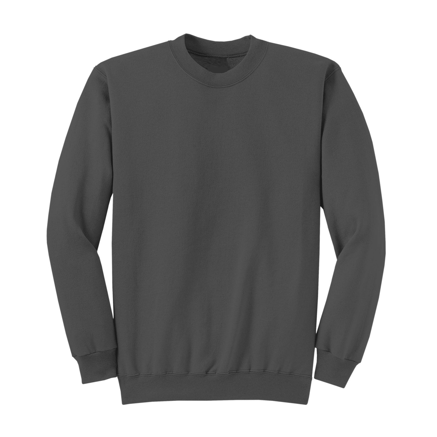 24 Pack Women's Crewneck Sweatshirt - Charcoal
