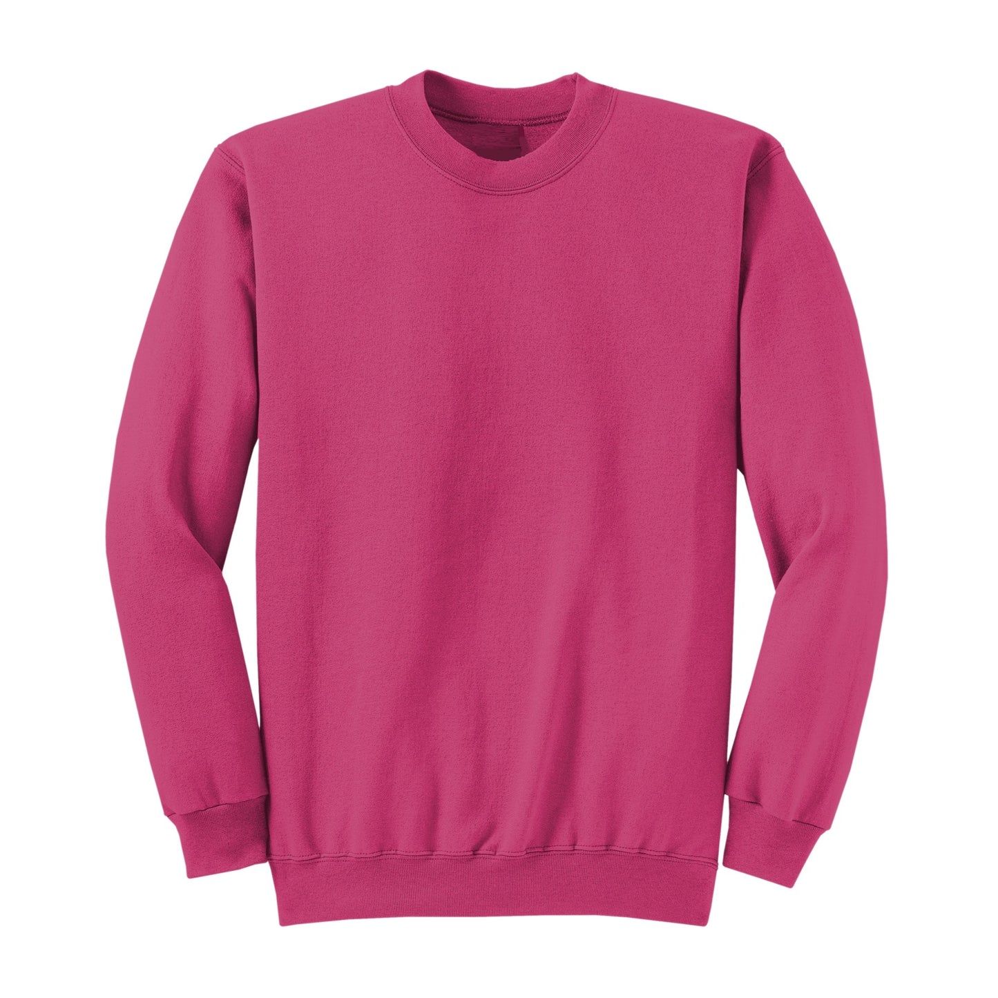 24 Pack Women's Crewneck Sweatshirt - Fuchsia