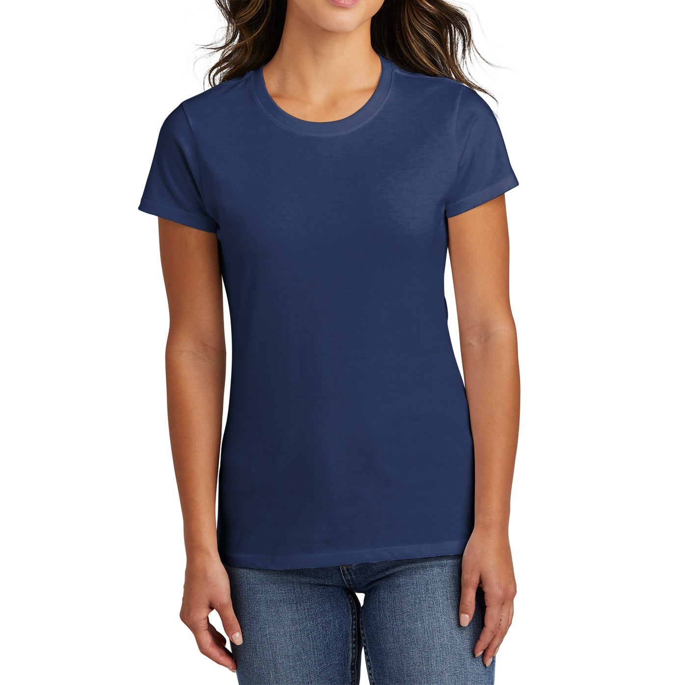 48 Pack Women's Cotton T-Shirt - Navy