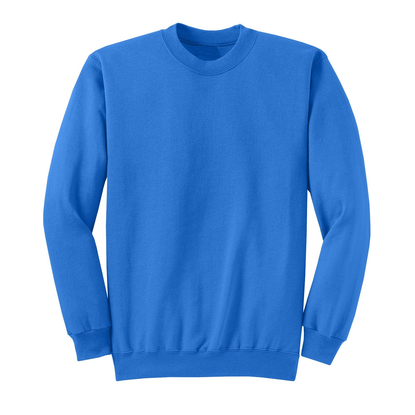 24 Pack Women's Crewneck Sweatshirt - Royal Blue