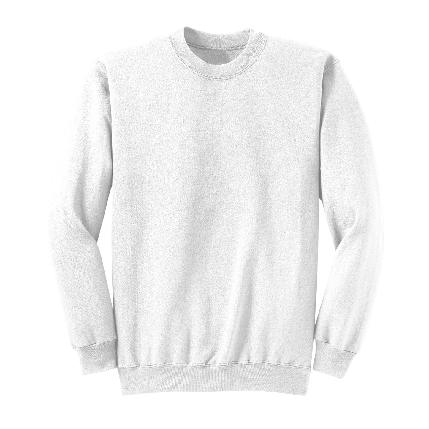 24 Pack Women's Crewneck Sweatshirt - White