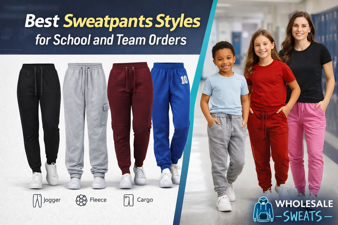 Best Sweatpants Styles for School and Team Orders