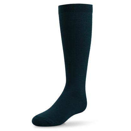 72 Pack Girls Knee High Socks - Denim Blue