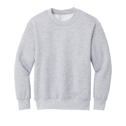 24 Pack Youth Crewneck Sweatshirt - Purple