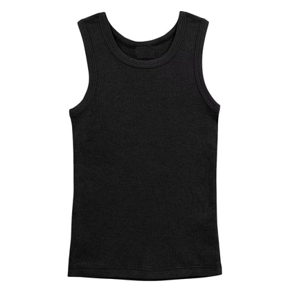 48 Pack Youth Ribbed Tank Top Shirts - Royal Blue