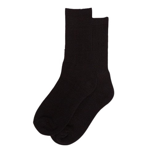 72 Pack Youth Crew Socks - White