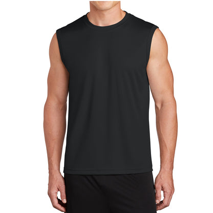 48 Pack Men's Performance Muscle Shirts - Black
