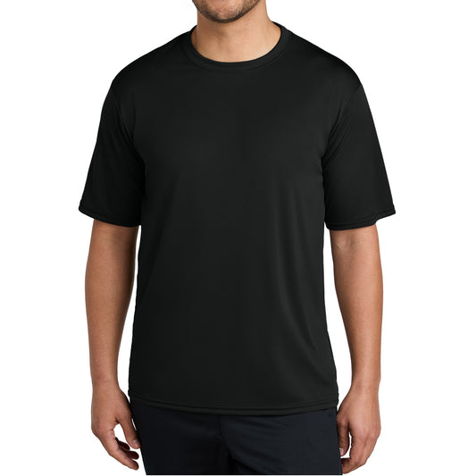 48 Pack Men's Performance Short Sleeve T-Shirts - Black