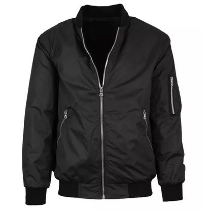 24 Pack Youth Lightweight Bomber Jacket - Navy