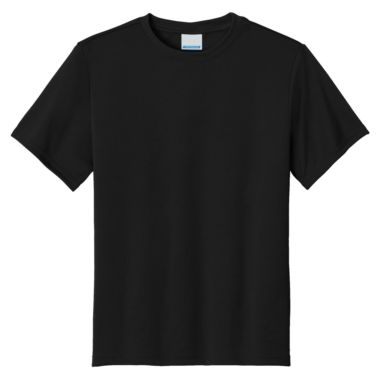 48 Pack Youth Short Sleeve Performance Tee - Silver