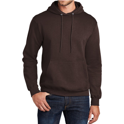 24 Pack Men's Pullover Hoodie - Heather Grey