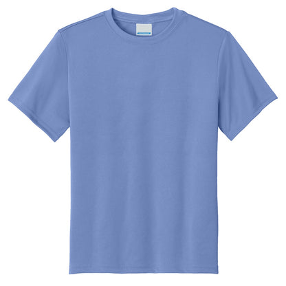 48 Pack Youth Short Sleeve Performance Tee - Silver