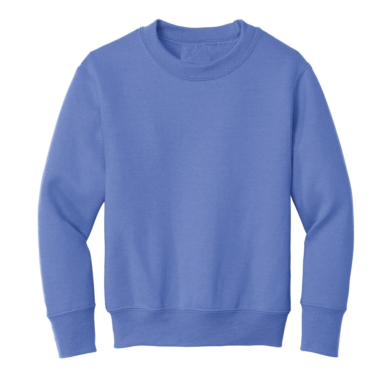 24 Pack Youth Crewneck Sweatshirt - Purple