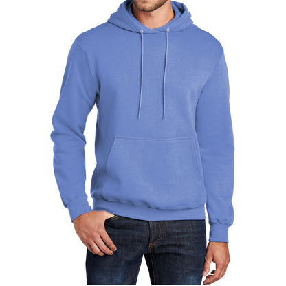 24 Pack Men's Pullover Hoodie - Heather Grey
