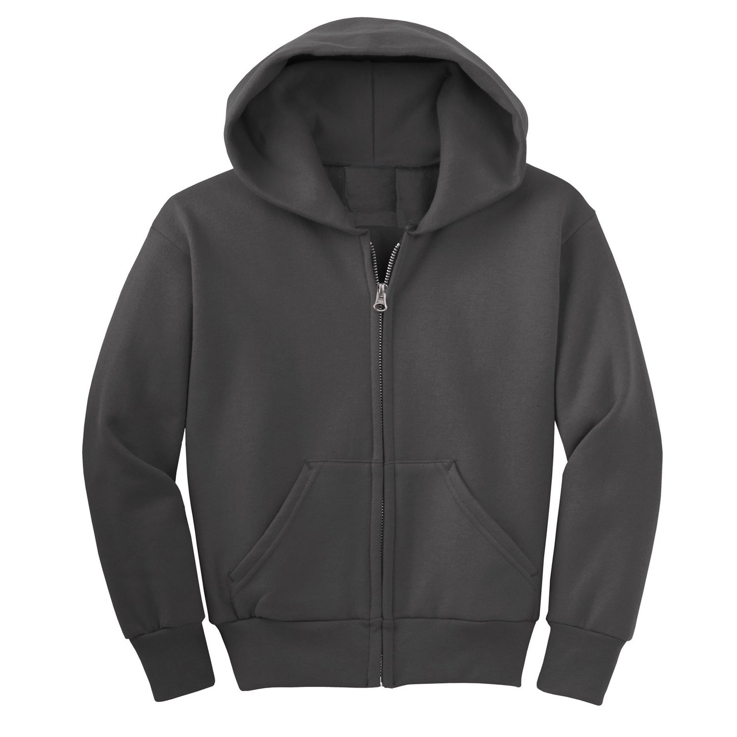 24 Pack Youth Zip Up Hoodie - Black