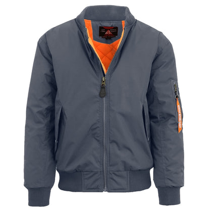 24 Pack Men's Heavyweight Bomber Flight Jacket - Camo