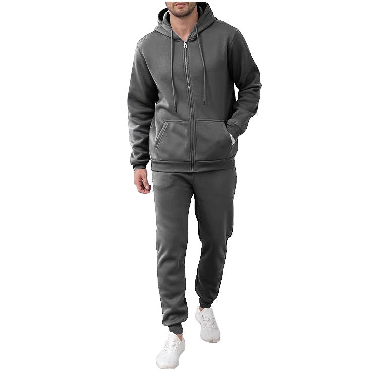 24 Pack Men's 2 Piece Joggers & Hoodie Set - Sky Blue
