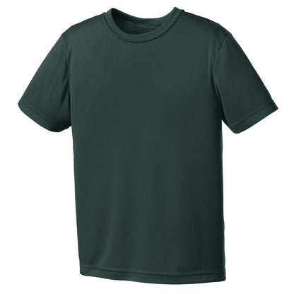 48 Pack Youth Short Sleeve Performance Tee - Silver
