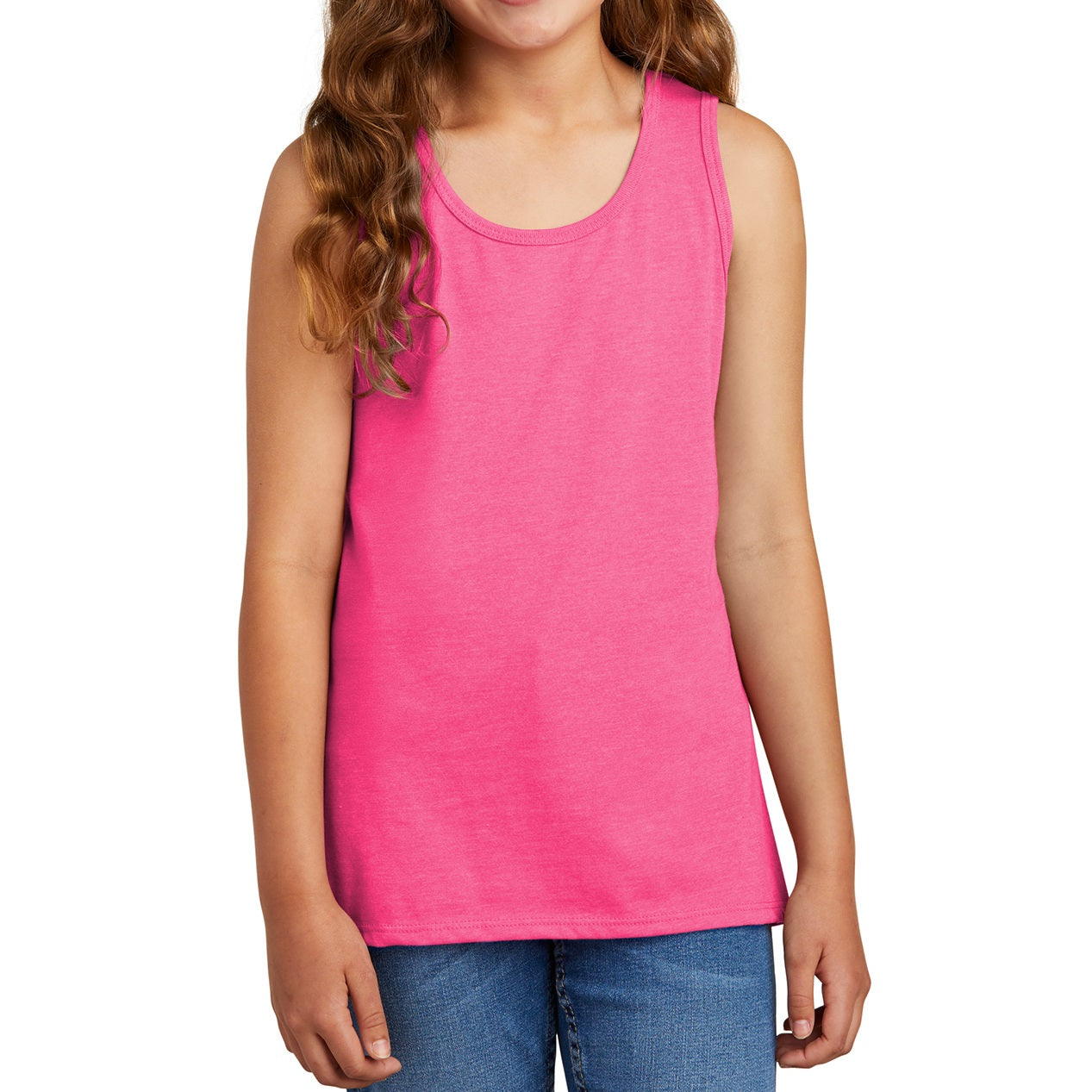 48 Pack Girl's Cotton Tank Top T-Shirt - Black