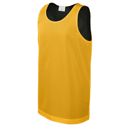 36 Pack Youth Reversible Mesh Jersey Tank - Kelly Green / White