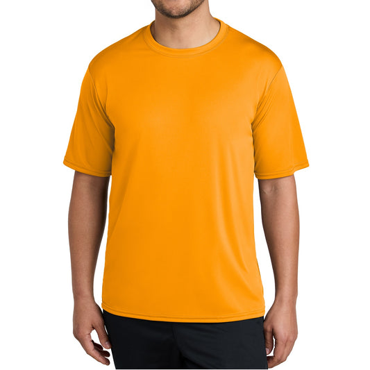 48 Pack Men's Performance Short Sleeve T-Shirts - Gold