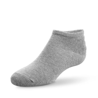 72 Pack Youth Ankle Socks (2-Packs) - Grey