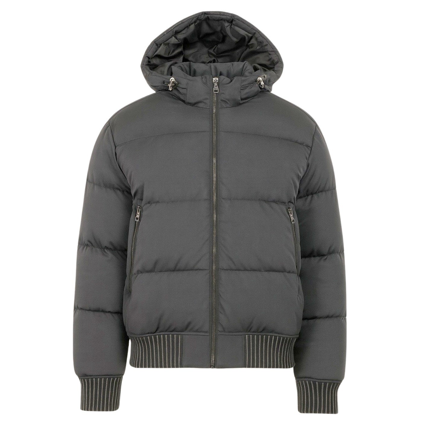 Grey Tech Jacket Wholesale Adult Heavyweight Tech Jacket Grey with Hood | Bulk Packs of ...
