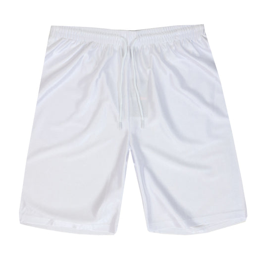 36 Pack 9" Men's Dazzle Basketball Shorts with Pockets - White