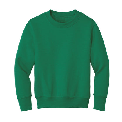 24 Pack Youth Crewneck Sweatshirt - Purple