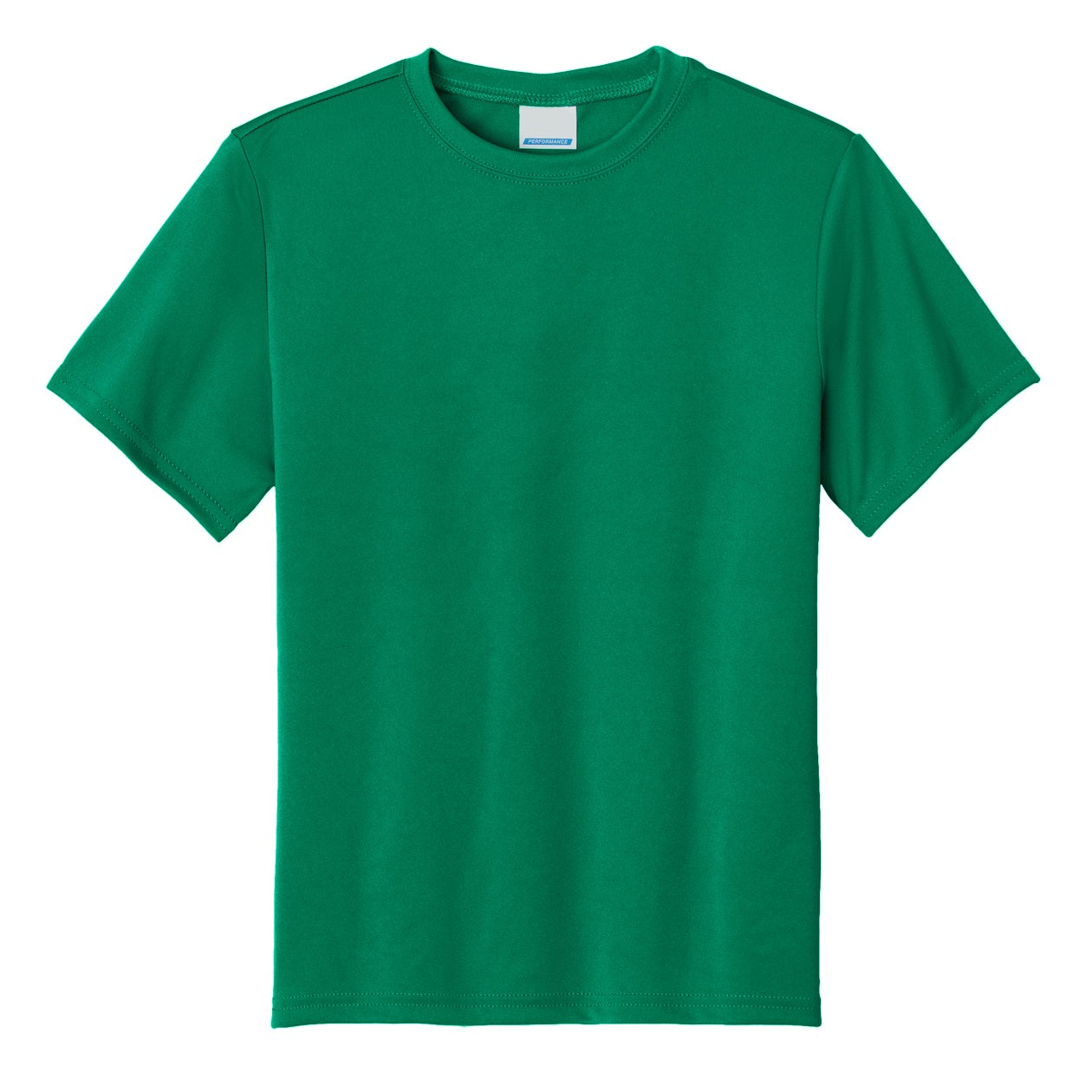 48 Pack Youth Short Sleeve Performance Tee - Silver
