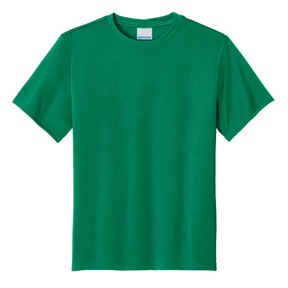 48 Pack Youth Short Sleeve Performance Tee - Silver