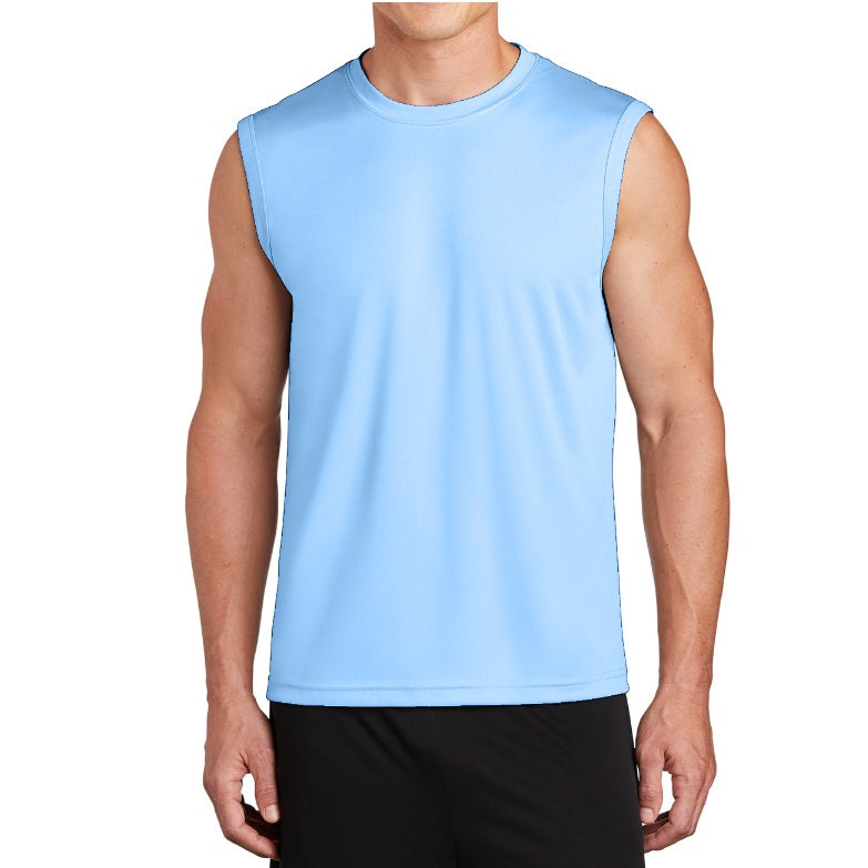 48 Pack Men's Performance Muscle Shirts - Black