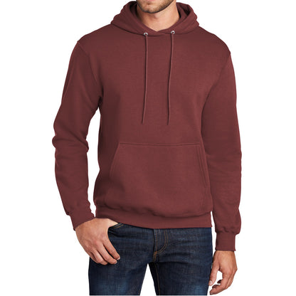 24 Pack Men's Pullover Hoodie - Heather Grey