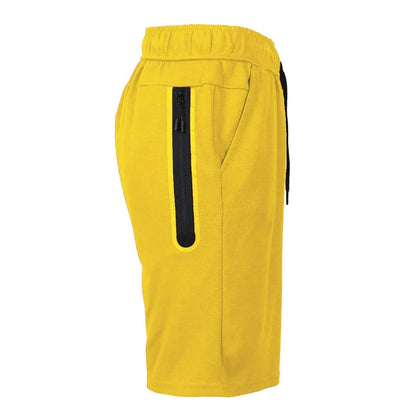 24 Pack Men's Tech Fleece Shorts with Long Zipper Side Pocket - Royal Blue