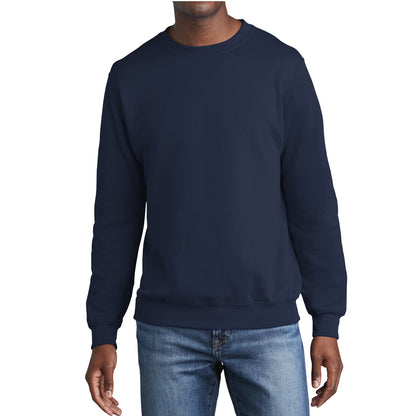24 Pack Men's Crewneck Sweatshirt - Maroon